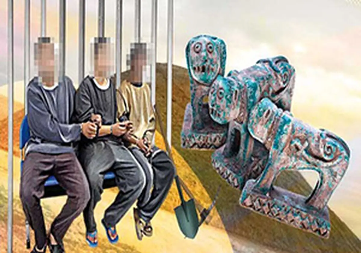 کشف 50قلم اشیاء عتیقه در خرم آباد 