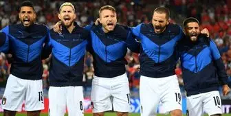 ایتالیای مانچینی شکست ناپذیرترین تیم ملی تاریخ فوتبال