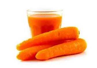 آب هویج قوت بدن را زیاد می‌کند