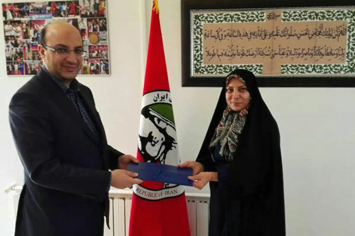 ناطقی نایب رئیس بانوان فدراسیون ووشو شد