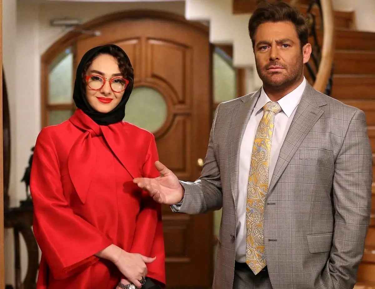 سلفی شاد «هانیه توسلی» با کارگردان مشهور