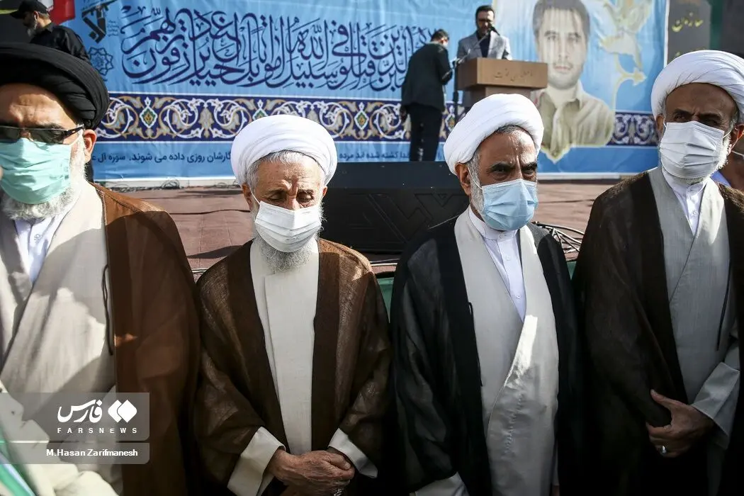 مراسم تشییع پیکر شهید صیاد خدایی/گزارش تصویری