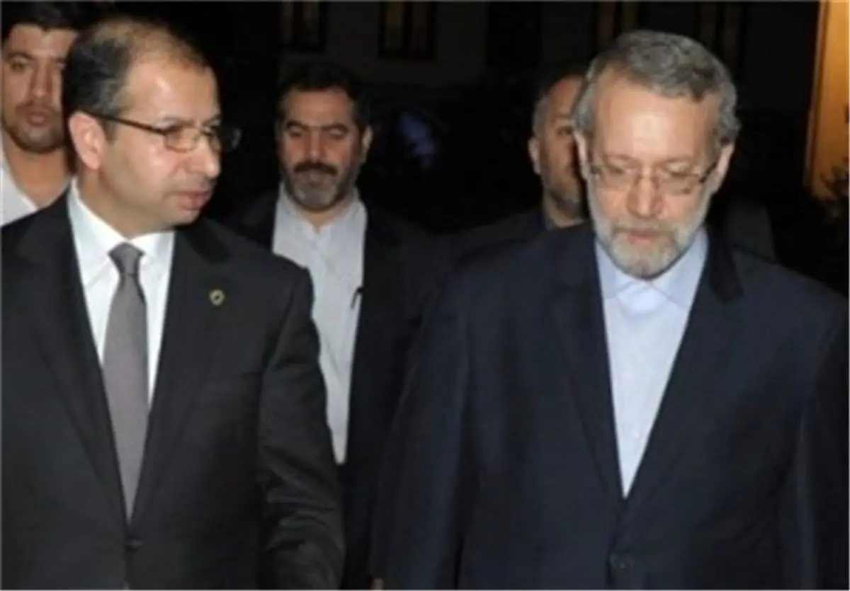 دیدار رئیس مجلس عراق با لاریجانی