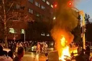 حمله اغتشاشگران به پاکبان و شهردار شب منطقه ۵ تهران