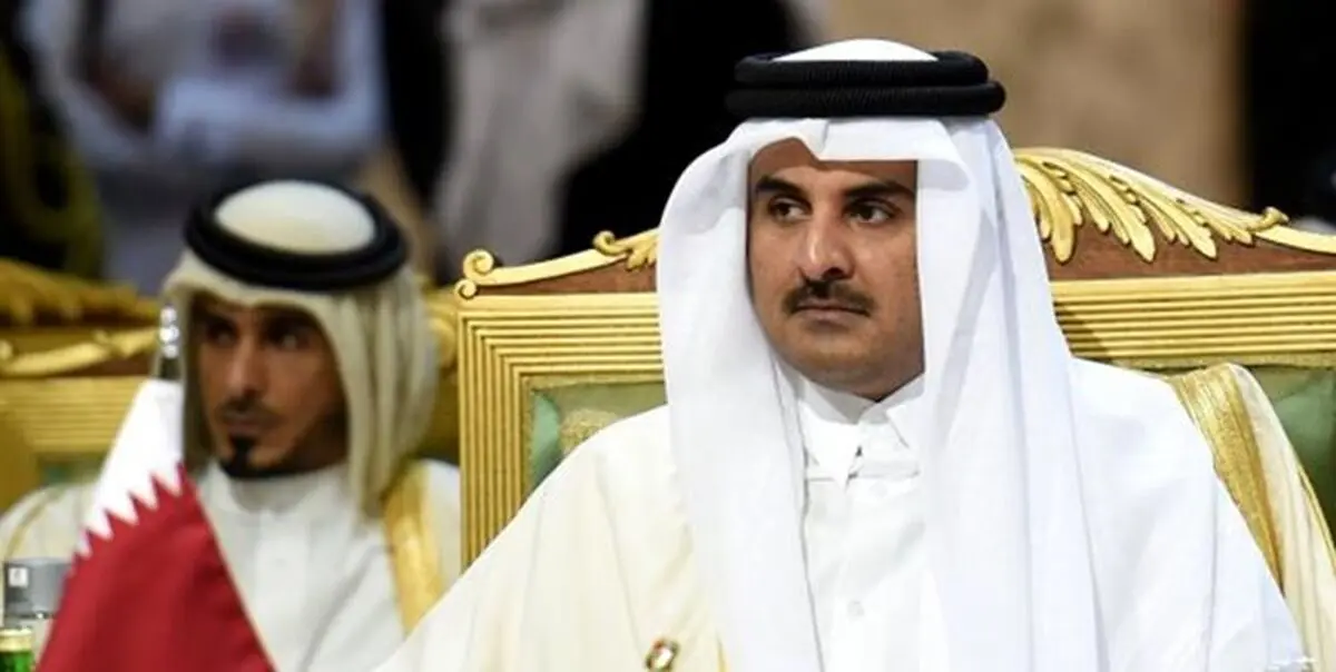 تاکید امیر قطر بر اهمیت وحدت میان فلسطینی‌ها در برابر اسرائیل