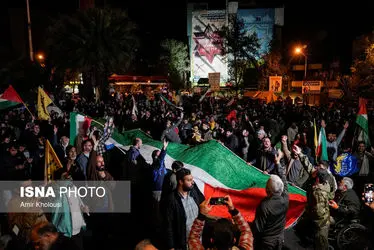 خوشحالی مردم تهران از حمله ایران به اسرائیل/ گزارش تصویری