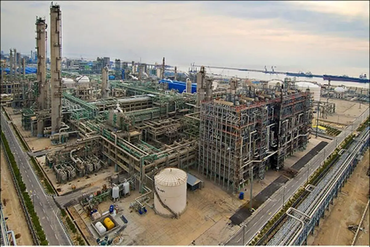 نشت گاز در پتروشیمی بوشهر