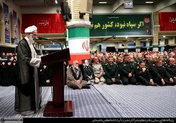 دیدار فرماندهان سپاه پاسداران با رهبر معظم انقلاب 