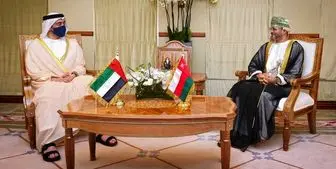 دیدار وزرای خارجه امارات و عمان+ عکس