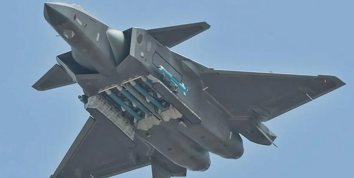 تولید انبوه جنگنده نسل پنجمی J-20B چین 

