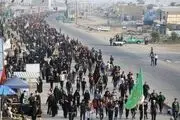 بازیگر مشهور و جنجالی در پیاده‌روی اربعین +فیلم
