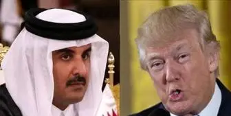 تماس تلفنی امیر قطر با ترامپ 