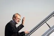 لاریجانی تهران را به مقصد بلگراد ترک کرد