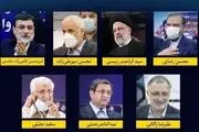 سوابق ۷ کاندیدای انتخابات ریاست‌جمهوری ۱۴۰۰