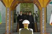 استقبال رسمی آیت الله رئیسی از رییس جمهور ترکمنستان