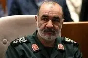 سردار سلامی: ترامپ جامعه غرب را به افول می‌برد
