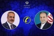 گفتگوی تلفنی وزرای امور خارجه‌ جمهوری اسلامی ایران و ترکیه

