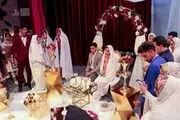  جشن پیوند آسمانی ۱۲۰ زوج در خراسان جنوبی/ گزارش تصویری