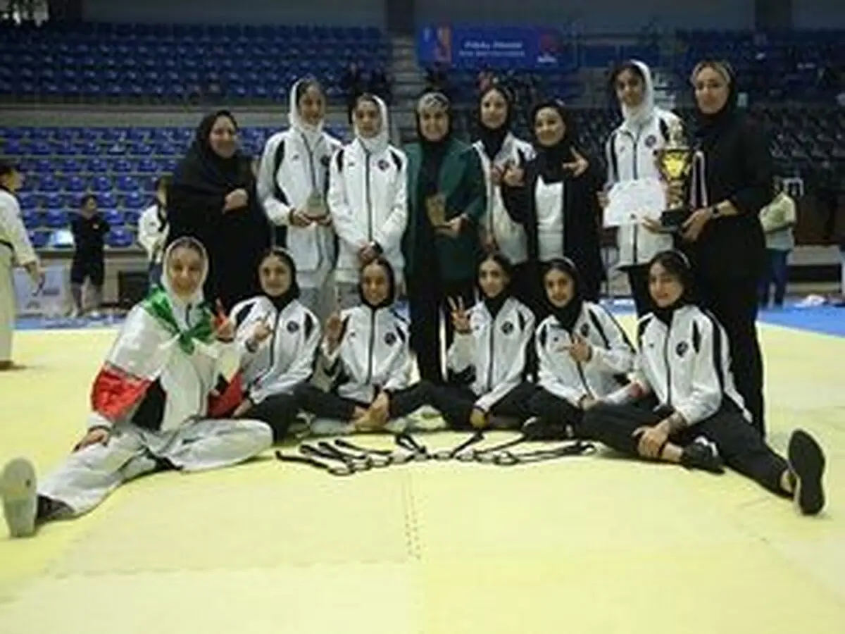 دختران تکواندوکار ایران قهرمان آسیا شدند
