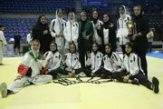 دختران تکواندوکار ایران قهرمان آسیا شدند
