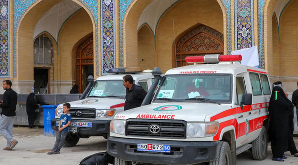 اعزام بیماران مراسم اربعین به مراکز درمانی از مرز هوایی و زمینی