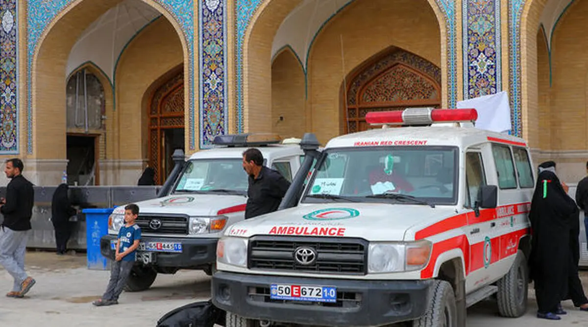 اعزام بیماران مراسم اربعین به مراکز درمانی از مرز هوایی و زمینی