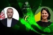 
گفتگوی تلفنی امیرعبداللهیان و همتای آلمانی 