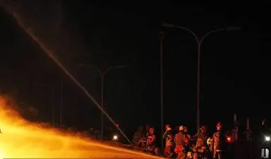 آتش‌سوزی پالایشگاه 