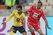 گل علیه پرسپولیس، بوسه بر مچ‌بند قرمز+عکس
