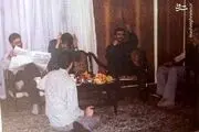 مرحوم طالب‌زاده در کنار شهید آوینی+عکس