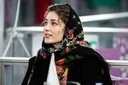  گریم جدید فرشته حسینی در فیلم جدید+عکس