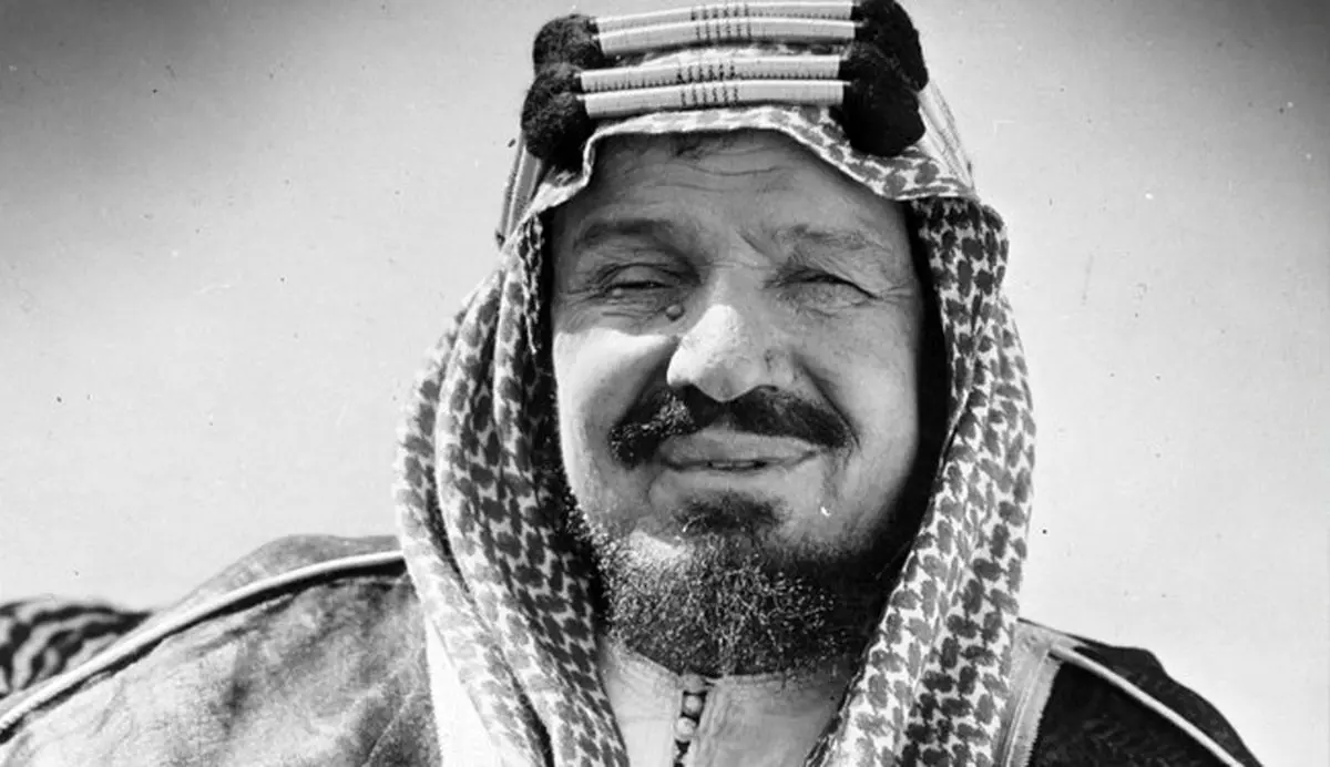 رقص بنیانگذار حکومت آلسعود در عید فطر