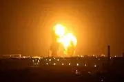 فیلمی جدید از به آتش کشیدن پایگاه عین‌الاسد آمریکا توسط موشک‌های سپاه