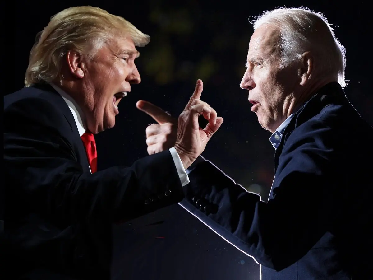 سطح خشونت لفظی در مناظره انتخاباتی ترامپ و بایدن بسیار بالا بود