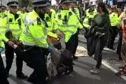 شمار بازداشتی‌های تظاهرات در لندن