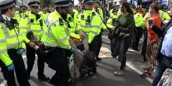 شمار بازداشتی‌های تظاهرات در لندن
