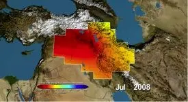 خاورمیانه خشک‌تر می‌شود