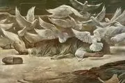 نقاشی جدید روح‌الامین به مناسبت شهادت جواد الائمه(ع)