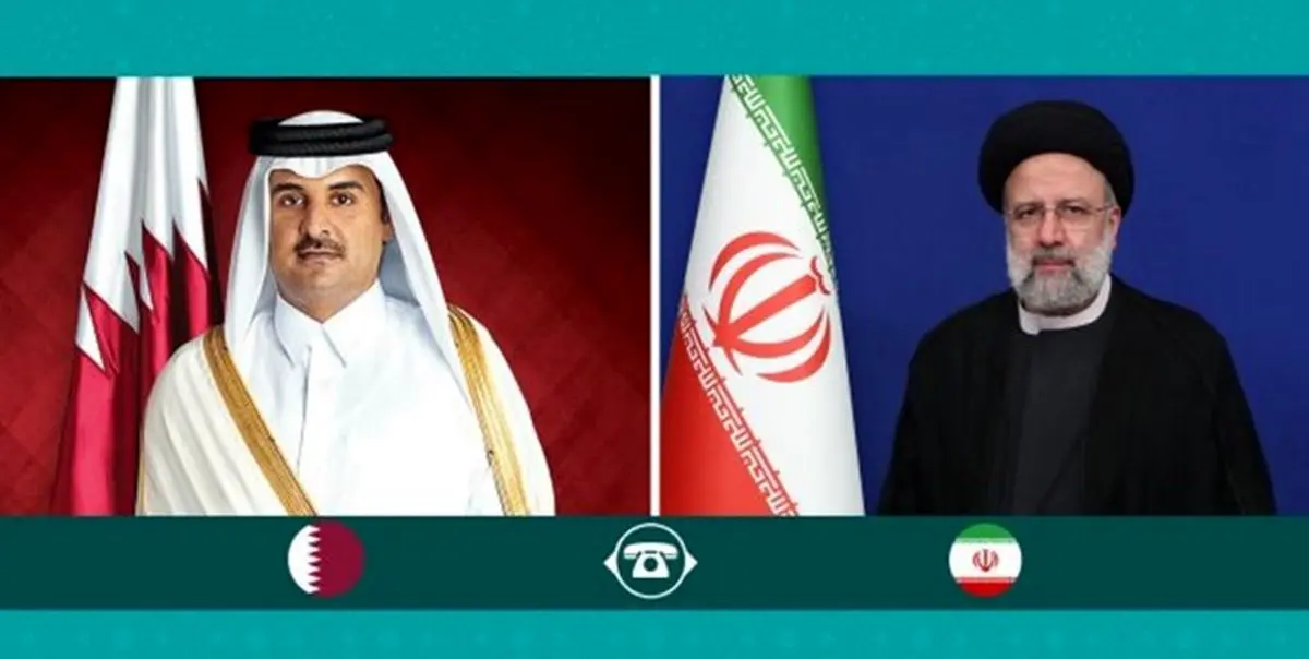 امیر قطر خطاب به رئیسی: در کنار شما ایستادهایم