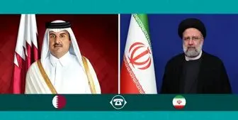 امیر قطر خطاب به رئیسی: در کنار شما ایستاده‌ایم