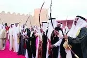 ببینید| رقص شمشیر سعودی ها در تهران