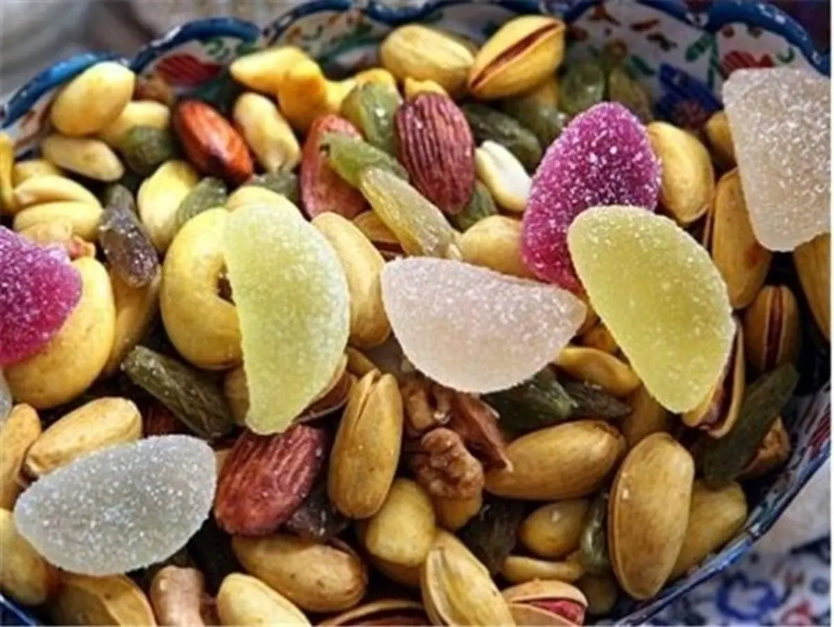 افزایش ۴۰ درصدی قیمت آجیل شب یلدا