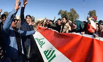 حضور مجدد معترضان در مرکز بغداد