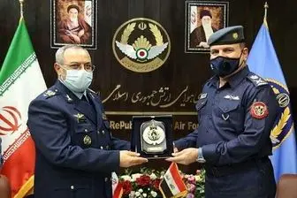 دیدار فرماندهان نیروی هوایی ایران و عراق