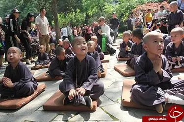 کودک راهب بودایی