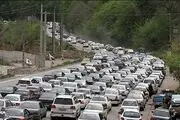 هشدار به مسافران نوروزی؛ ترافیک سنگین در جاده‌های شمال 