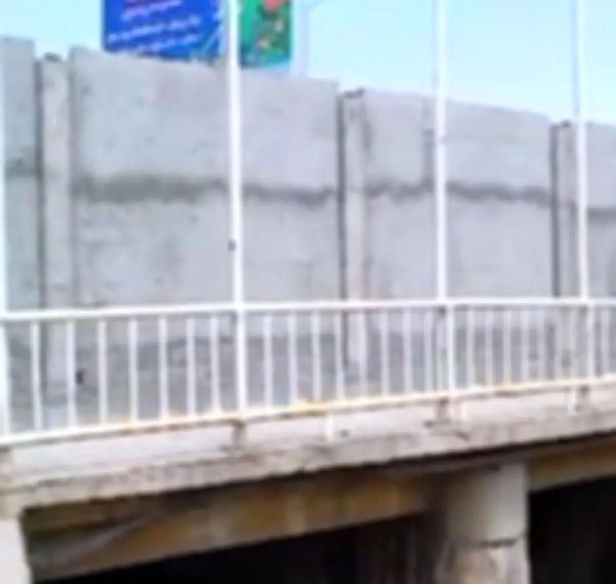 ماجرای کذب دیوارکشی مردانه و زنانه روی پل پارک در بجنورد! + فیلم