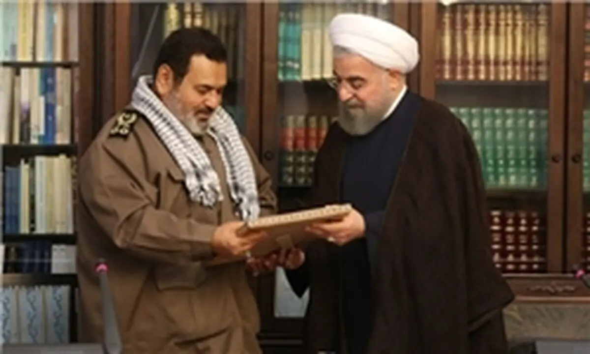 روحانی از خدمات سرلشکر فیروزآبادی تقدیر کرد