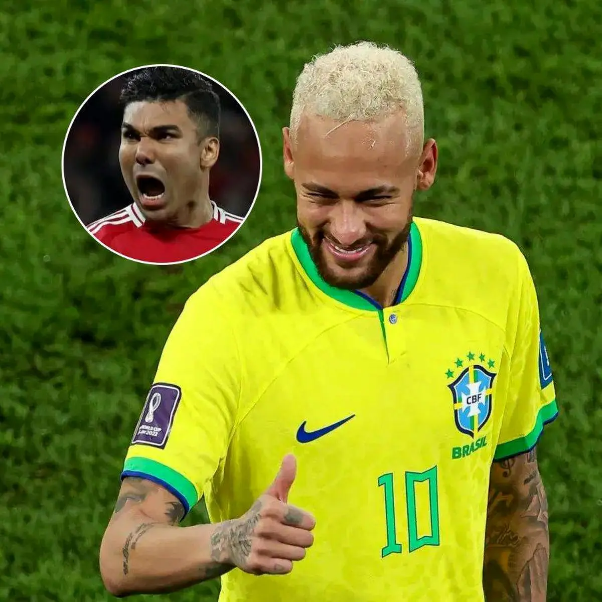 تمجید کاسمیرو از نیمار