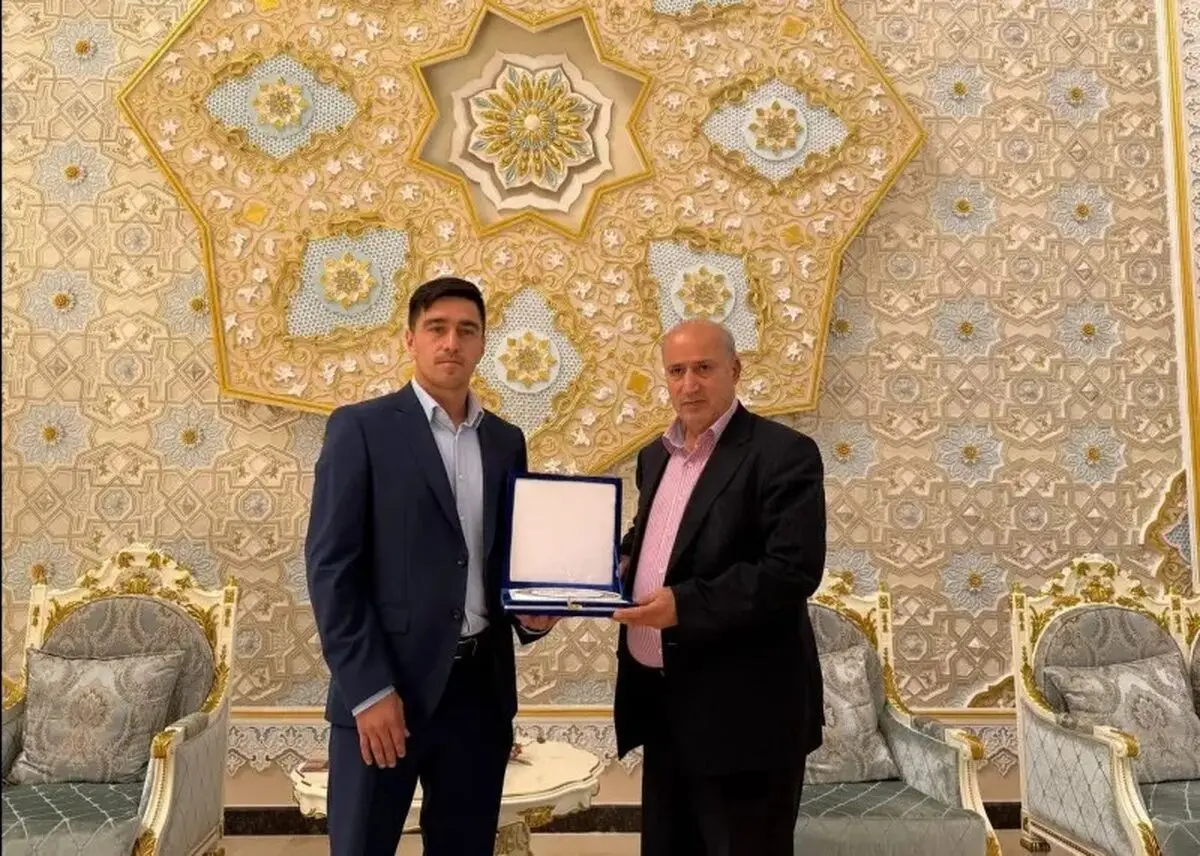 حضور پر رنگ مهدی تاج در کنار تیم ملی